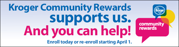 Kroger Community Rewards Support Us. And you can help! Enroll today or re-enroll starting April 1.